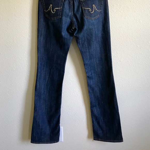 Adriano Goldschmied Dark Wash Straight Leg Jeans - Picture 4 of 6